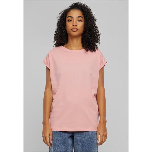 UC Ladies Women&amp;#039;s Extended Shoulder Tee T-Shirt - Pink Slike