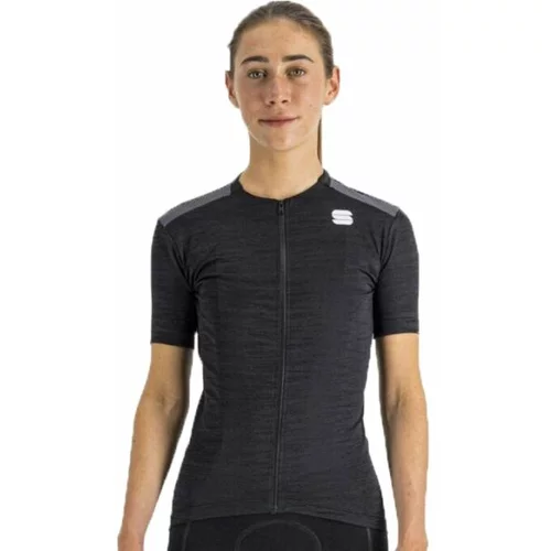 SPORTFUL KELLY W SHORT SLEEVE JERSEY Ženski biciklistički dres, crna, veličina