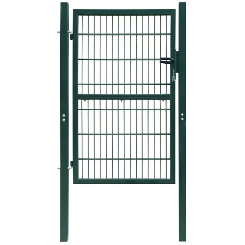 vidaXL 2D ograjna vrata (enojna) zelena 106x210 cm Cene