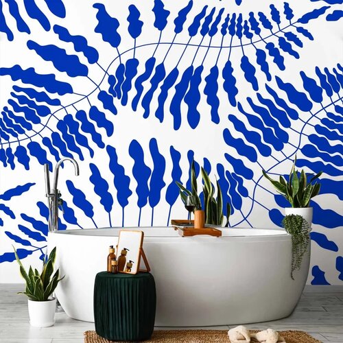  Foto tapeta - Blue Fern 150x105 Cene