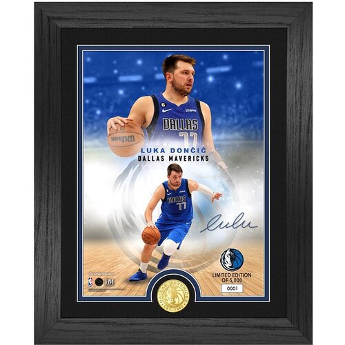 LD77 Luka Dončić Dallas Mavericks Legends Bronze Coin Photo Mint brončana kovanica i fotografija u okviru Cijene