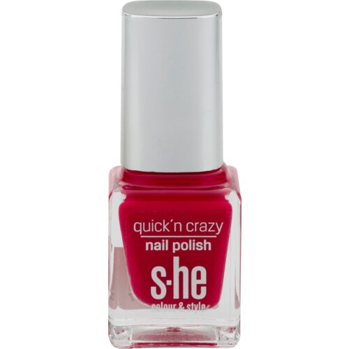 s-he colour&style quick'n crazy lak za nokte - 323/818 7 ml Cene