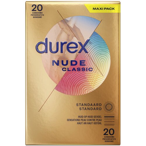 Durex Condoms Nude - 20pcs Slike