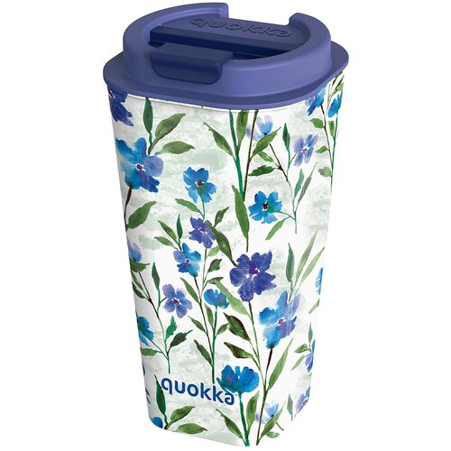NOBRAND Quokka, Termo skodelica 450ml z dvojno steno, neprepustna, hermetična, brez BPA, Modra, (5000073839) Cene
