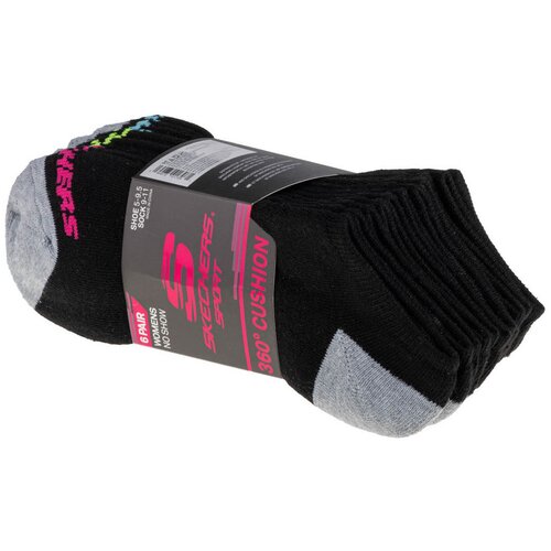 Skechers Športne nogavice Boys 6pk No Show Socks Črna Cene