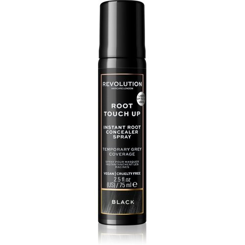 Revolution Haircare Root Touch Up pr&scaron;ilo za takoj&scaron;nje prekritje narastka odtenek Black 75 ml Cene