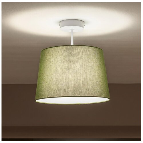 Brilagi LED plafonski luster CERIA 1xE27/60W/230V prečnik 30 cm bela/zelena Slike