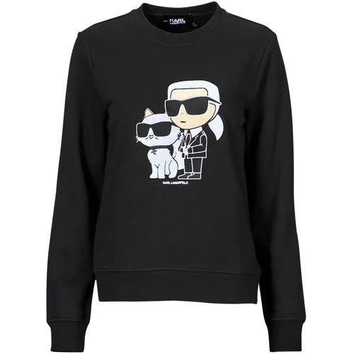 Karl Lagerfeld ikonik 2.0 sweatshirt Crna