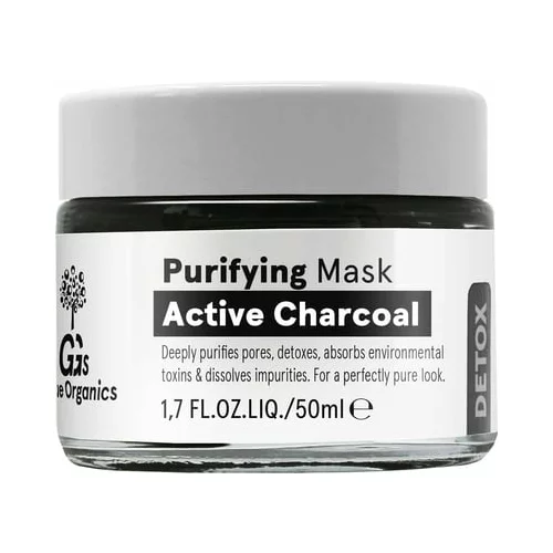 GG's True Organics čistilna maska z aktivnim ogljem
