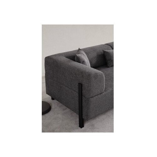 Atelier Del Sofa Trosed Gio 93x75x225cm Antracit Slike