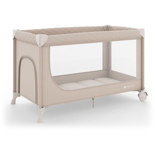 Kinderkraft Putni krevetić LEODY UP, Beige Slike