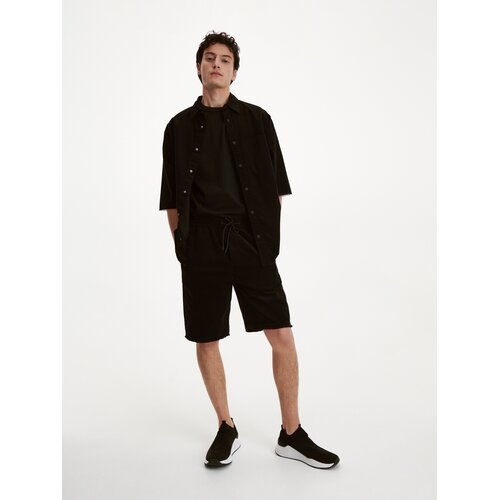 Reserved - Loose jogger kratke hlače - Črna Cene