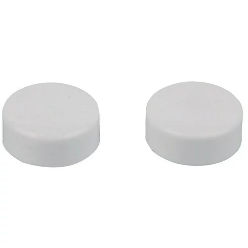  Pokrovna kapica za vijke WC školjke (2 kom, Bijele boje)