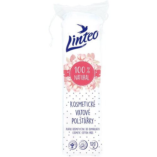 Linteo Natural Cotton Pads vatni tamponi 120 kos Cene