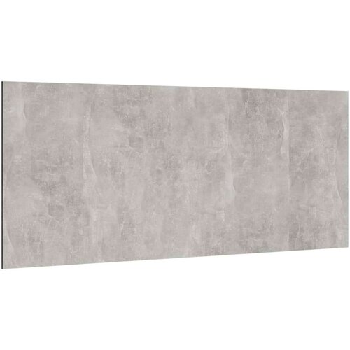  Uzglavlje za krevet siva boja betona 200 x 1 5 x 80 cm drveno Slike