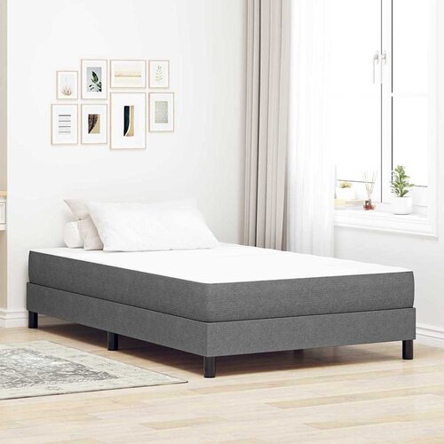  Madrac s madracem Svijetlo siva 120 x 190 cm tkanina Cene