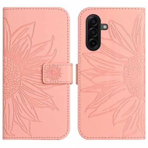 SUNSKY Eleganten ovitek etui za Samsung A36 / A37 / A56, Sončnica, Pink Slike