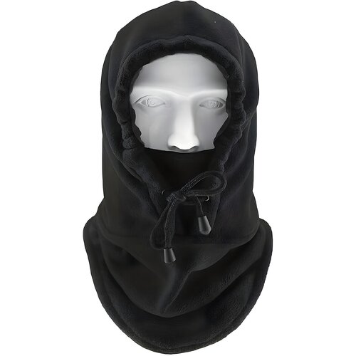  Zimska fleece balaklava s kapuljačom - Črna/Tip2 KP37737 Cene