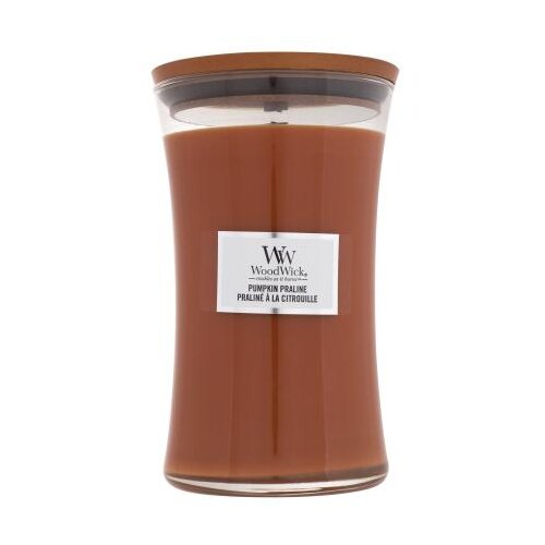 WoodWick Pumpkin Praline 610 g mirisna svijeća Slike