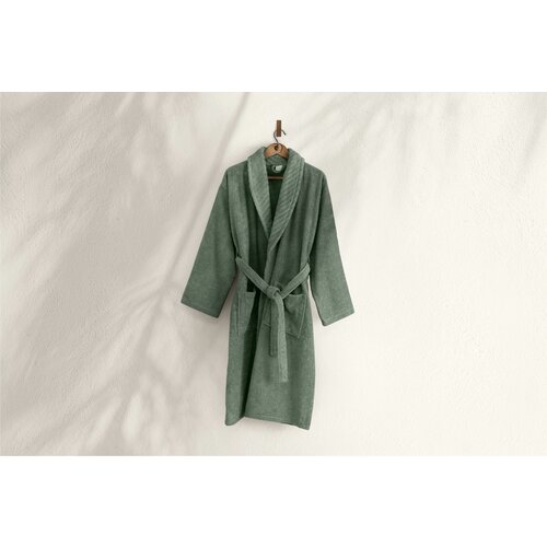 L'essential Maison 1040A-071-2 green bathrobe Slike