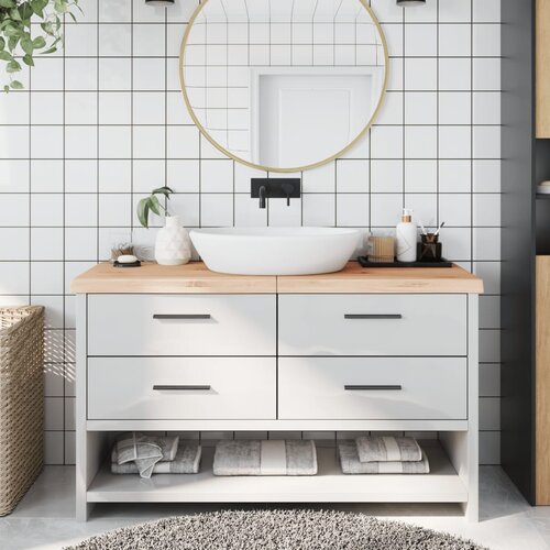  Kopalni&amp;scaron;ki pult 140x40x(2-6) cm neobdelan trden les Slike