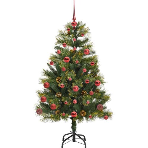  Umjetno Drvo za Božić s &amp;Scaron;i&amp;scaron;arkama Zelena 150 cm Slike