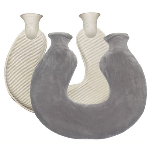 INF izjemno mehak set termoforjev v obliki črke u - ena enota, siva, (21541817) Slike