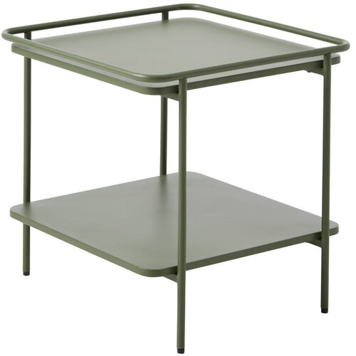 Unique Furniture Kovinska stranska mizica 45x45 cm Yuba – Cene