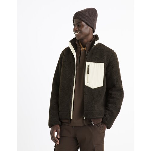 Celio Fleece Jacket Cucurly - Men Cene