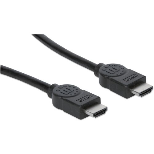 Manhattan HDMI priključni kabel [1x HDMI-utikač&amp;lt;=&amp;gt; 1x HDMI-utikač] 7.5m, crn Slike