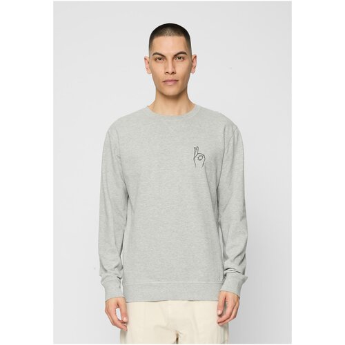 Mister Tee Easy Sign Crewneck Grey Slike