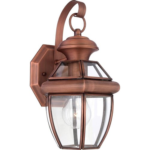 Elstead Lighting Elstead Newbury Majhna stenska svetilka z 1 lučjo - starani baker, E27, (22100078) Cene