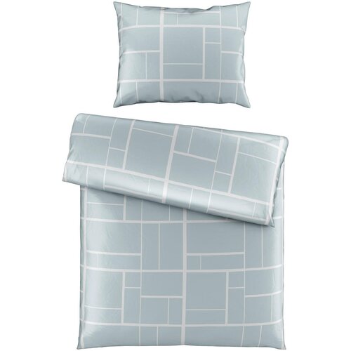 Dieter Knoll posteljnina aline 140/200 cm saten svetlo zelena Cene