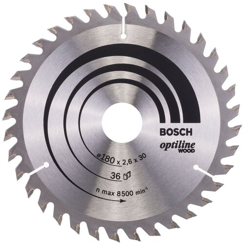 Bosch List kružne testere Optiline Wood 180 x 30;20 x 2.6 mm. 36 Slike