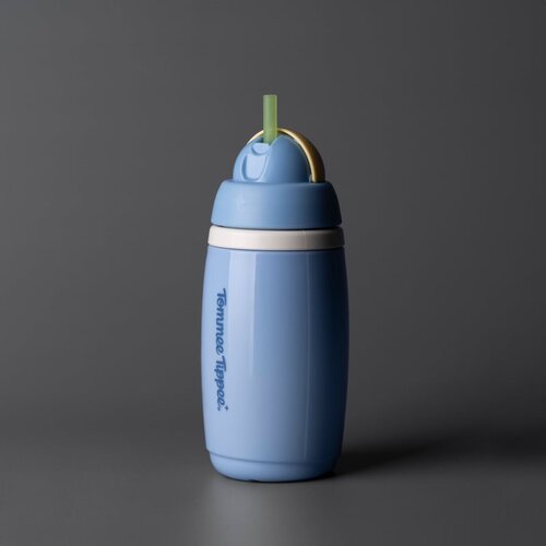 Tommee Tippee nastavek za lonček lonček s slamico in izolirni, 12m+, 266ml blue Slike