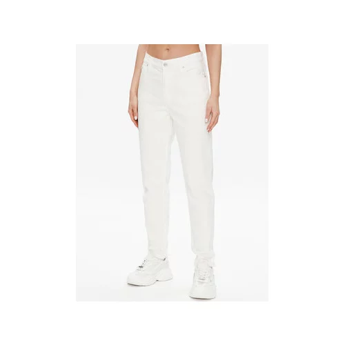 Calvin Klein Jeans Jeans hlače J20J220603 Bela Regular Fit