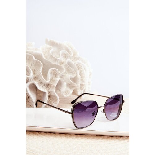 Kesi Women&amp;#039;s Sunglasses with Glittering UV400 Inserts Black and Silver Slike