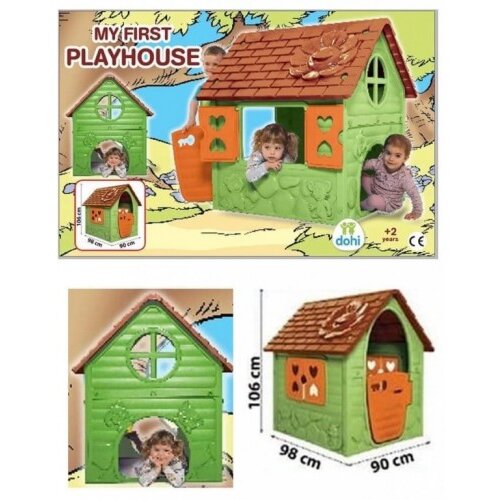 Kućica za decu my first playhouse zelena Slike