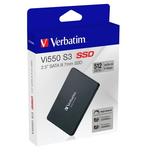 Verbatim Vi550 S3 SSD - 512 GB Slike