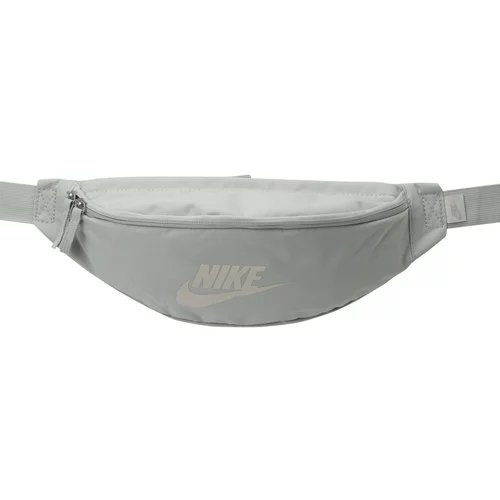 Nike Sportswear Torbica za okrog pasu 'Heritage' svetlo siva / srebrna
