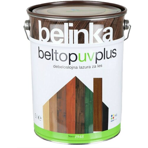 Belinka Lazura za za&amp;scaron;titu drva Beltop UV plus (Boja: Palisandrovina, 5 l) Slike