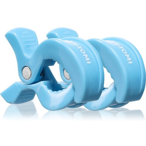 T-TOMI Clip kopča za dudu Pastel blue 2 kom Slike