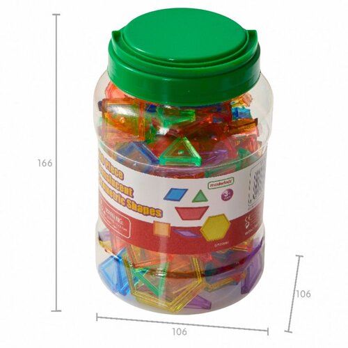  Masterkidz set Montessori blokova tangram mozaika 140 kom. Slike