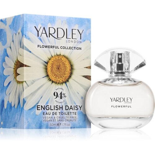Yardley Flowerful English Daisy toaletna voda za žene 50 ml Slike