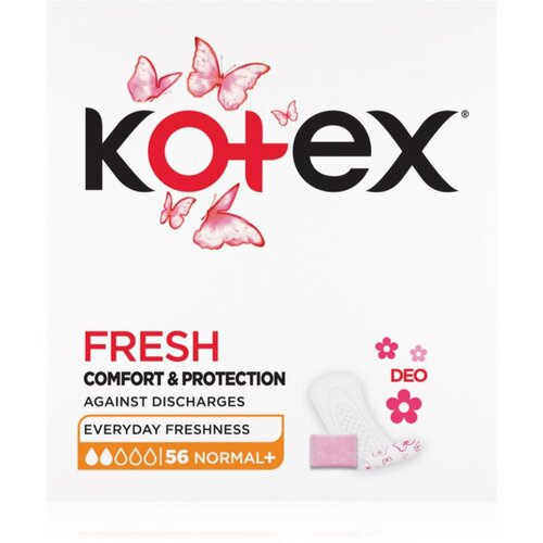 Kotex Liners Normal+ DEO dnevni vložki 56 kos Cene