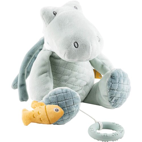 Nattou romeo, jules & sally plišana glazbena igračka crocodile romeo light green 30 cm Cijene