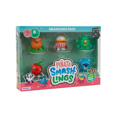  Smashlings 6 figurica deluxe set ( TW2055 ) Slike