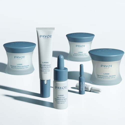Payot Lisse Soin D&amp;eacute;froissant Regard Et L&amp;egrave;vres gladilna krema za okoli oči in ustnic 15 ml Slike