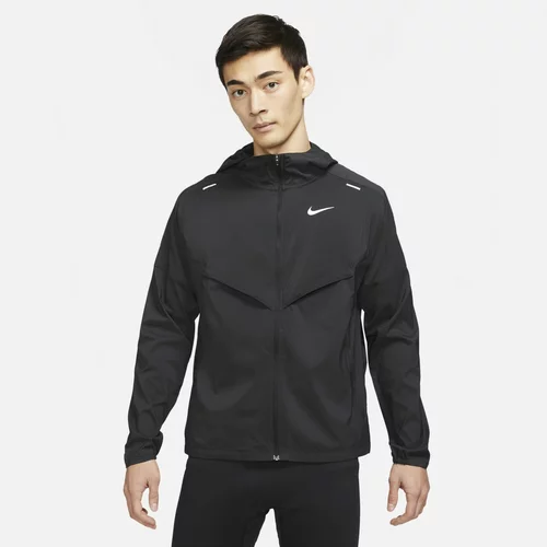 Nike Športna jakna črna / bela