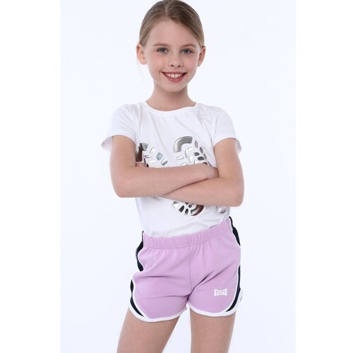 Fasardi Girls' lavender shorts Slike